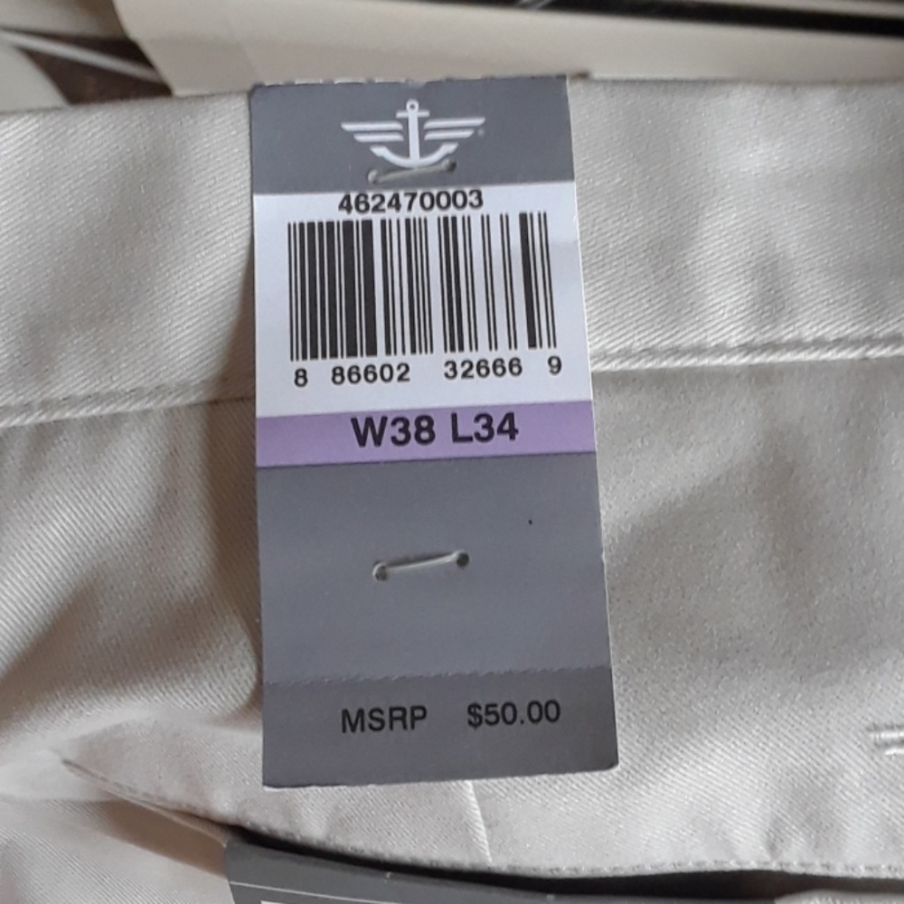 Dockers easy khaki pants sz 38x34 NEW - Picture 5 of 5